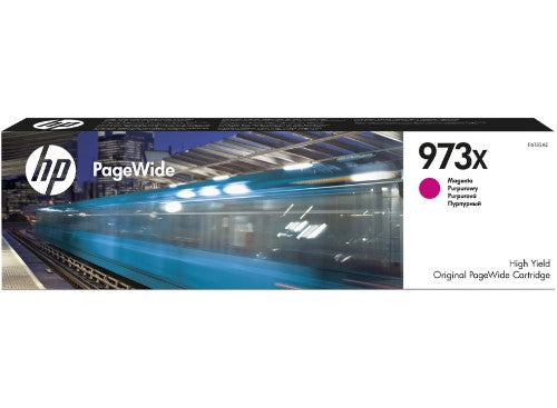 HP F6T82AE/973X Ink cartridge magenta, 7K pages ISO/IEC 24711 82ml for HP PageWide P 55250/Pro 452/Pro 477