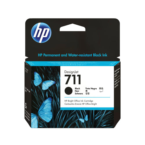 HP CZ133A/711 Ink cartridge black 80ml for HP DesignJet T 520
