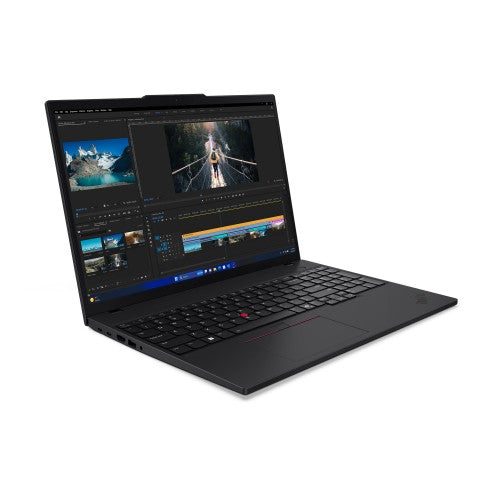 Lenovo ThinkPad T16 Gen 3 Intel Core Ultra 5 135U Laptop 40.6 cm (16") WUXGA 16 GB DDR5-SDRAM 512 GB SSD Wi-Fi 6E (802.11ax) Windows 11 Pro English Black