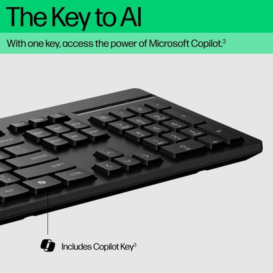HP 225 Wired Mouse and Keyboard Combo - GKN Direct