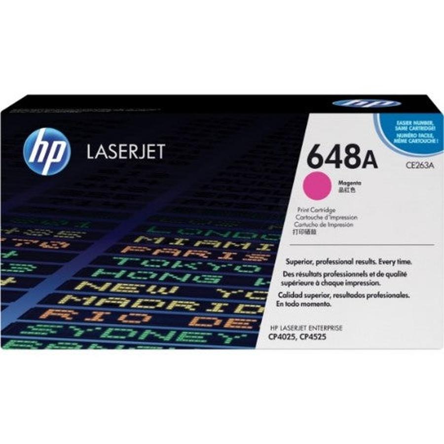 HP CE263A/648A Toner cartridge magenta, 11K pages ISO/IEC 19798 for HP CLJ CP 4025/4520 - GKN Direct