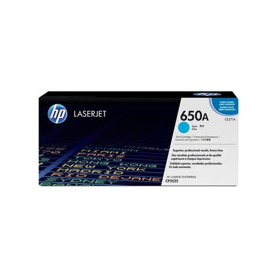 HP CE271A/650A Toner cartridge cyan, 15K pages ISO/IEC 19798 for HP CLJ CP 5525 - GKN Direct