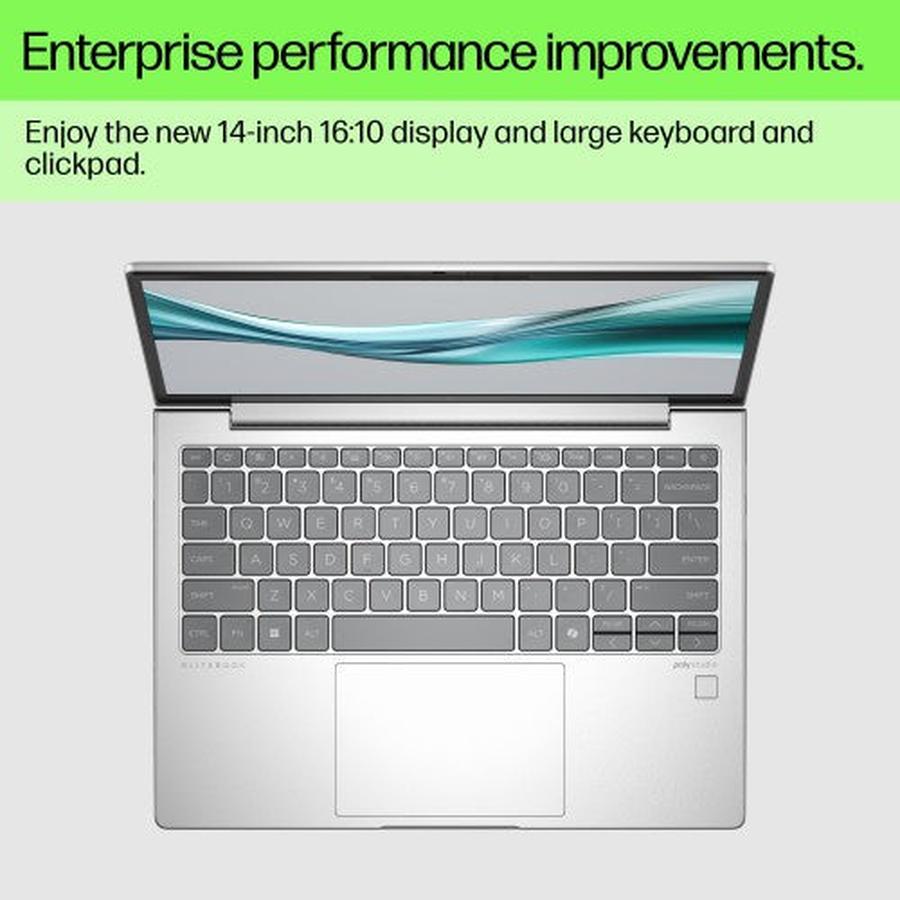 HP EliteBook 660 G11 Intel Core Ultra 5 125U Laptop 40.6 cm (16") WUXGA 16 GB DDR5-SDRAM 512 GB SSD Wi-Fi 6E (802.11ax) Windows 11 Pro AI PC Silver - GKN Direct