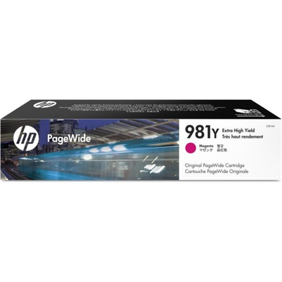 HP L0R14A/981Y Ink cartridge magenta, 16K pages ISO/IEC 19798 183ml for HP PageWide E 58650/556 - GKN Direct