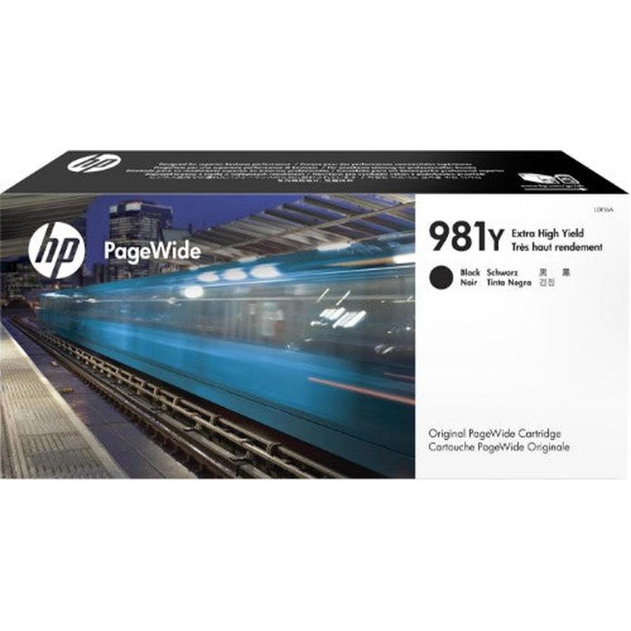 HP L0R16A/981Y Ink cartridge black, 20K pages ISO/IEC 19798 345ml for HP PageWide E 58650/556 - GKN Direct