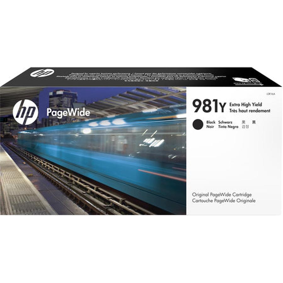 HP L0R16A/981Y Ink cartridge black, 20K pages ISO/IEC 19798 345ml for HP PageWide E 58650/556 - GKN Direct