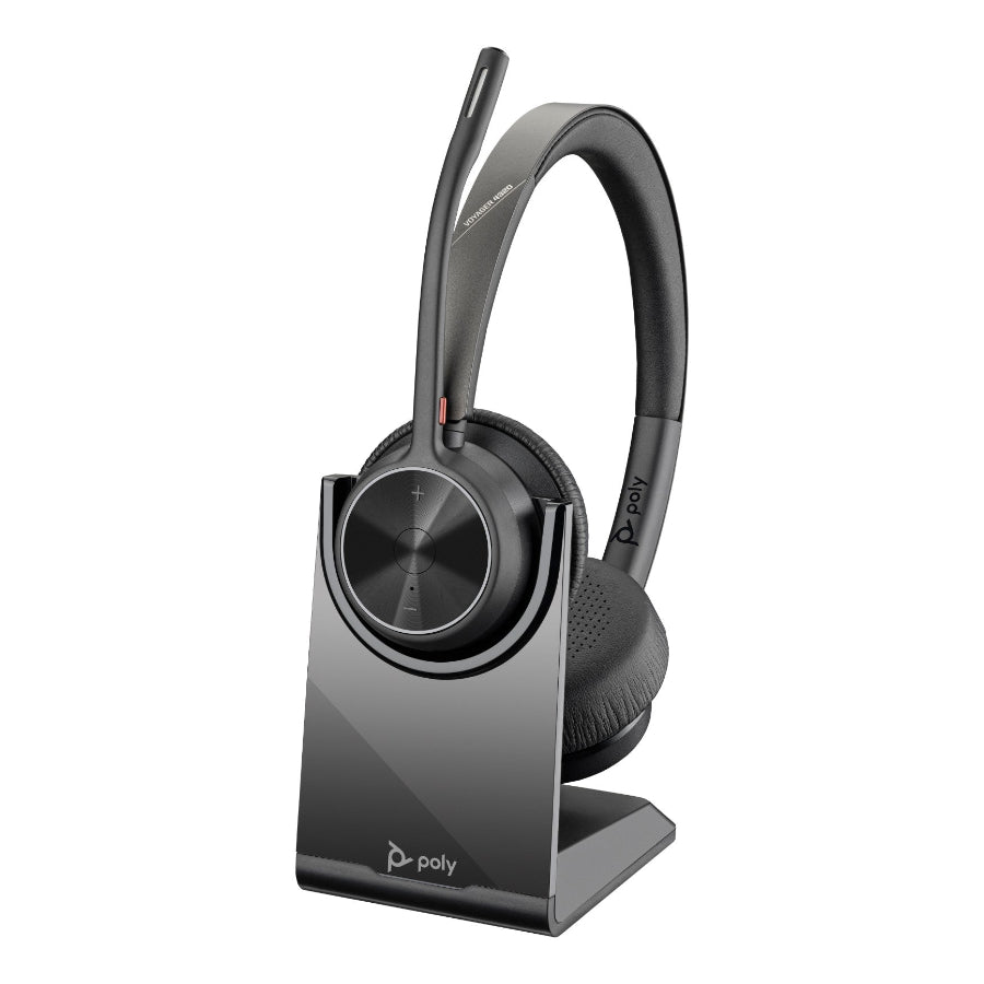 HP Poly Voyager 4320 UC Stereo + Charging Stand - GKN Direct