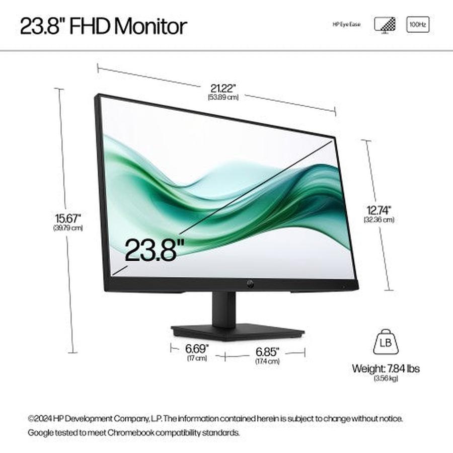 HP Series 3 Pro 23.8 inch FHD Monitor - 324pv - GKN Direct