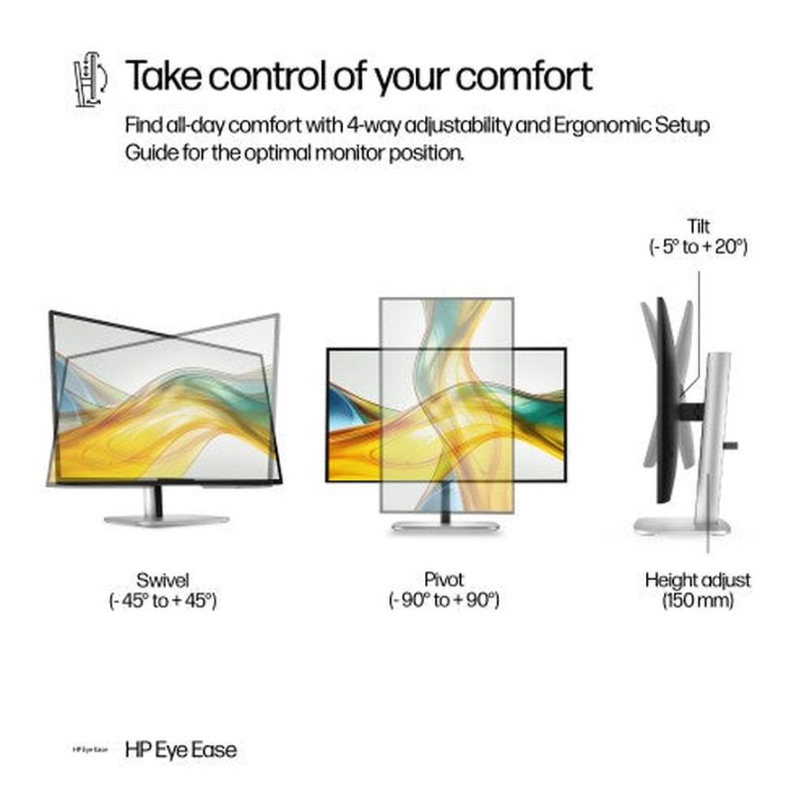 HP Series 5 Pro 27 inch QHD Monitor - 527pq - GKN Direct