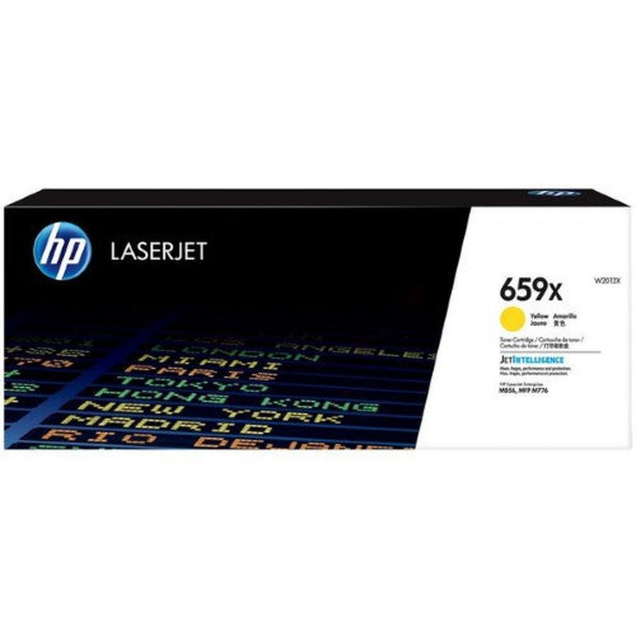 HP W2012X/659X Toner-kit yellow high-capacity, 29K pages ISO/IEC 19752 for HP M 776/856 - GKN Direct