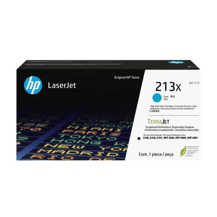 HP W2131X/213X Toner cartridge cyan high-capacity, 6K pages ISO/IEC 19798 for HP CLJ 5800/6700/6701/6800 - GKN Direct