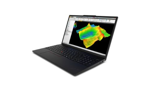Lenovo ThinkPad P16s Gen 4 (Intel) Intel Core Ultra 7 265H Mobile workstation 40.6 cm (16") WUXGA 32 GB DDR5-SDRAM 1 TB SSD NVIDIA RTX PRO 1000 Blackwell Wi-Fi 7 (802.11be) Windows 11 Pro Black UK English