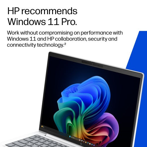 HP EliteBook 8 G2i 14 inch Notebook Next Gen AI PC Wolf Pro Security Edition Copilot+ PC Intel Core Ultra 7 Laptop 35.6 cm (14") WUXGA 16 GB DDR5-SDRAM 512 GB SSD Wi-Fi 7 (802.11be) Windows 11 Pro Silver