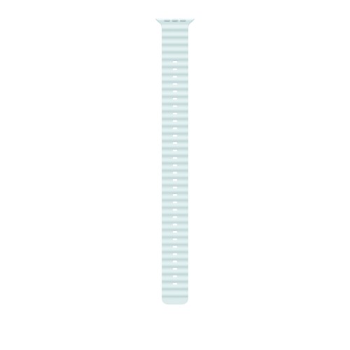 Apple 49mm Ice Blue Ocean Band Extension - Natural Titanium Finish