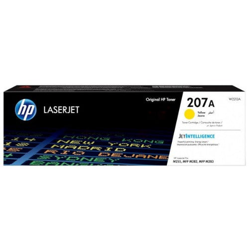 HP W2212A/207A Toner cartridge yellow, 1.25K pages ISO/IEC 19752 for HP M 283