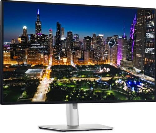 DELL UltraSharp U3225QE computer monitor 80 cm (31.5") 3840 x 2160 pixels 4K Ultra HD LCD Black, Silver