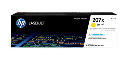 HP W2212X/207X Toner cartridge yellow high-capacity, 2.45K pages ISO/IEC 19752 for HP M 283