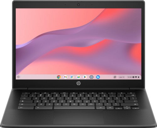 HP Fortis G1i 14 Chromebook Intel® N N150 35.6 cm (14") HD 4 GB LPDDR5-SDRAM 32 GB eMMC Wi-Fi 6 (802.11ax) ChromeOS Black