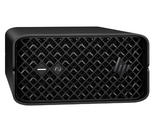 HP Z2 G1a Wolf Pro Security Edition Copilot+ PC AMD Ryzen AI Max PRO 390 64 GB LPDDR5x-SDRAM 1 TB SSD Windows 11 Pro Mini PC Workstation AI Workstation, AI PC Black