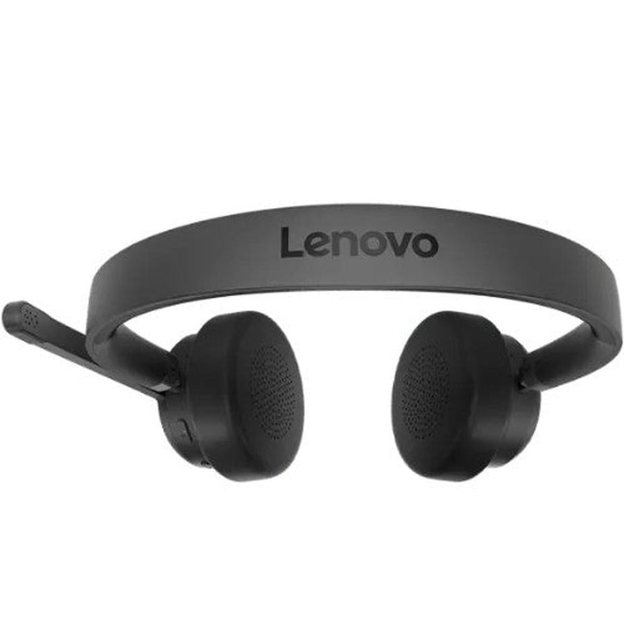 Lenovo 4XD1Q30302 headphones/headset Wireless Head-band Calls/Music Bluetooth Black - GKN Direct