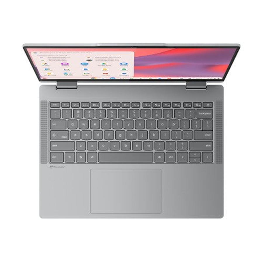 Lenovo Chrome 2in1 14IRU10 Intel Core 5 120U Chromebook 35.6 cm (14") Touchscreen WUXGA 8 GB LPDDR5-SDRAM 128 GB UFS Wi-Fi 6E (802.11ax) ChromeOS English Grey - GKN Direct
