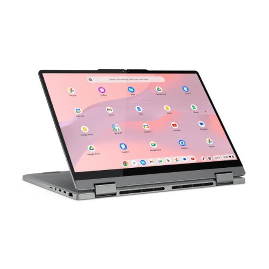 Lenovo Chrome 2in1 14IRU10 Intel Core 5 120U Chromebook 35.6 cm (14") Touchscreen WUXGA 8 GB LPDDR5-SDRAM 128 GB UFS Wi-Fi 6E (802.11ax) ChromeOS English Grey - GKN Direct
