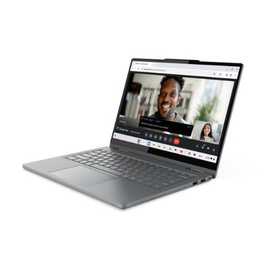 Lenovo Chrome 2in1 14IRU10 Intel Core 5 120U Chromebook 35.6 cm (14") Touchscreen WUXGA 8 GB LPDDR5-SDRAM 128 GB UFS Wi-Fi 6E (802.11ax) ChromeOS English Grey - GKN Direct