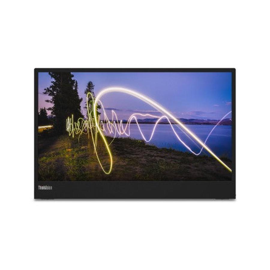 Lenovo ThinkVision M15 LED display 39.6 cm (15.6") 1920 x 1080 pixels Full HD Black - GKN Direct