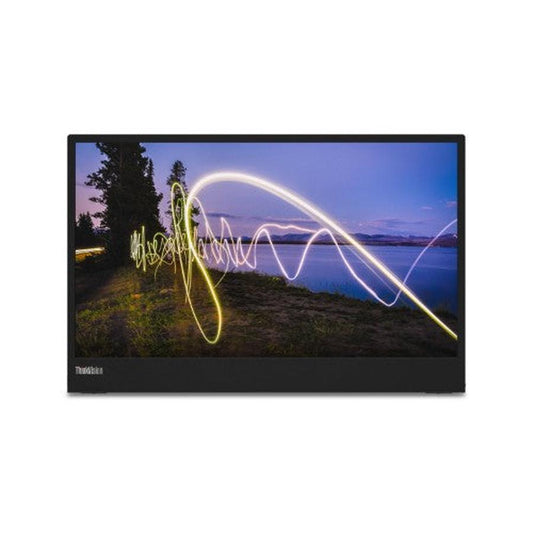 Lenovo ThinkVision M15 LED display 39.6 cm (15.6") 1920 x 1080 pixels Full HD Black - GKN Direct
