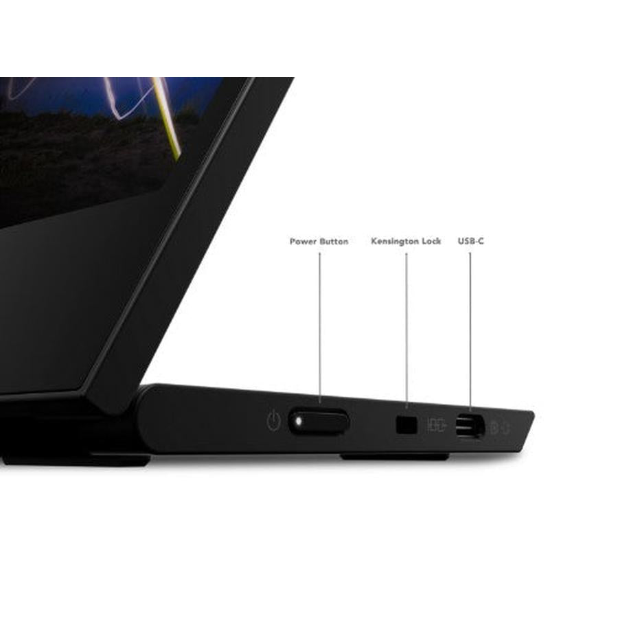 Lenovo ThinkVision M15 LED display 39.6 cm (15.6") 1920 x 1080 pixels Full HD Black - GKN Direct