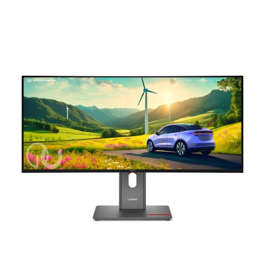 Lenovo ThinkVision P34WD-40 LED display 86.4 cm (34") 3440 x 1440 pixels Wide Quad HD LCD Black - GKN Direct