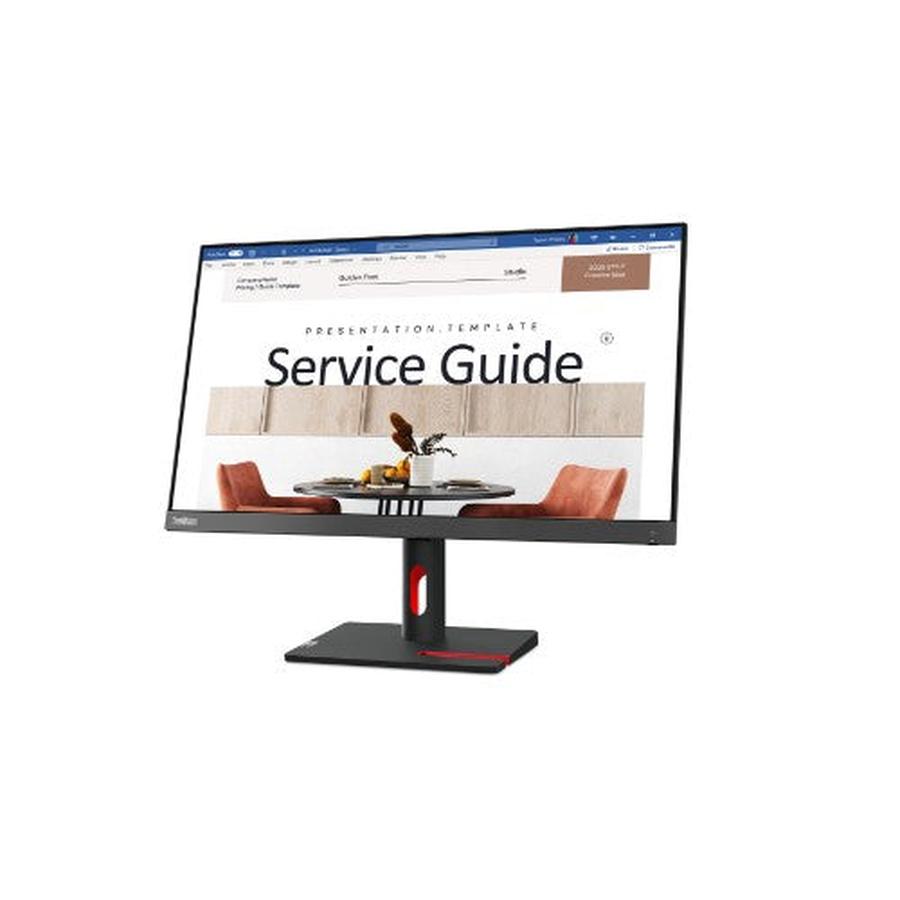 Lenovo ThinkVision S24i-30 LED display 60.5 cm (23.8") 1920 x 1080 pixels Full HD Black - GKN Direct
