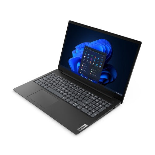 Lenovo V15 G4 AMN AMD Ryzen™ 5 7520U Laptop 39.6 cm (15.6") Full HD 16 GB LPDDR5-SDRAM 256 GB SSD Wi-Fi 6 (802.11ax) Windows 11 Pro Black UK English