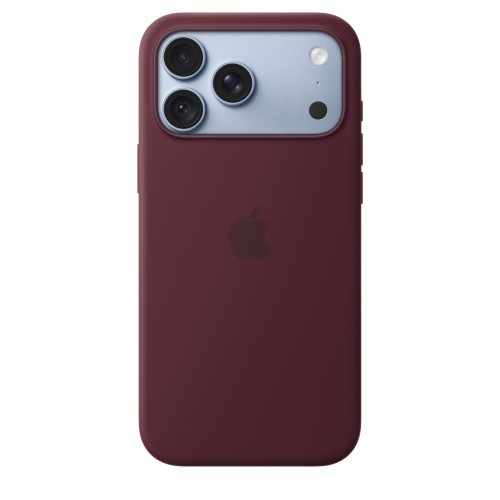 Apple iPhone 18 Pro Max Silicone Case with MagSafe - Burgundy