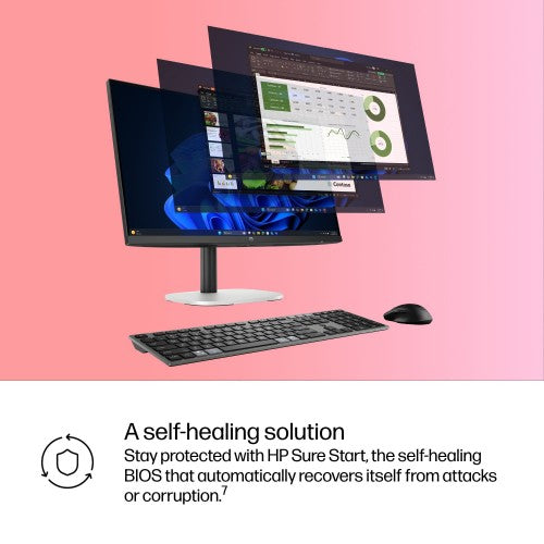 HP ProStudio 4 G1i 23.8 Desktop AI PC Intel Core Ultra 5 235T 60.5 cm (23.8") 1920 x 1080 pixels All-in-One PC 24 GB DDR5-SDRAM 512 GB SSD Windows 11 Pro Wi-Fi 6E (802.11ax) Black, Silver