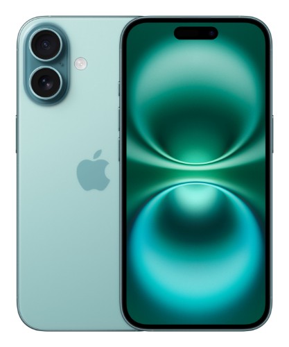 Apple iPhone 16 15.5 cm (6.1") Dual SIM iOS 18 5G USB Type-C 128 GB Teal