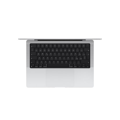 Apple MacBook Pro 14-inch : M4 Pro chip with 12-core CPU and 16‑core GPU, 24GB, 512GB SSD - Silver