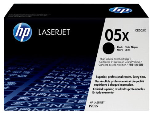 HP CE505X/05X Toner cartridge black, 6.5K pages ISO/IEC 19752 for HP LaserJet P 2055