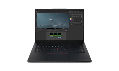 Lenovo ThinkPad P14s Gen 7 (Intel) Copilot + PC Copilot+ PC Intel Core Ultra 7 366H Mobile workstation 36.8 cm (14.5") WUXGA 64 GB LPDDR5x-SDRAM 1 TB SSD NVIDIA RTX PRO 1000 Blackwell Wi-Fi 7 (802.11be) Windows 11 Pro UK English Black