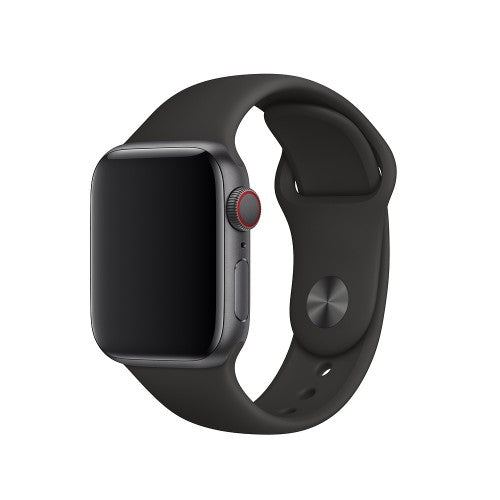 Apple 40mm Black Sport Band - S/M & M/L