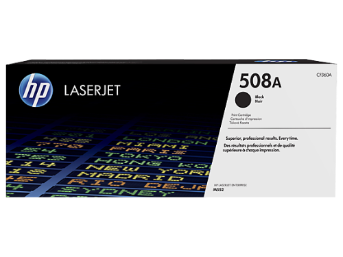 HP CF360A/508A Toner cartridge black, 6K pages ISO/IEC 19798 for HP CLJ M 552