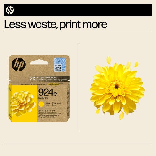 HP 4K0U9NE/924E Ink cartridge yellow EvoMore, 800 pages ISO/IEC 19752 9ml for HP OJ Pro 8120/e