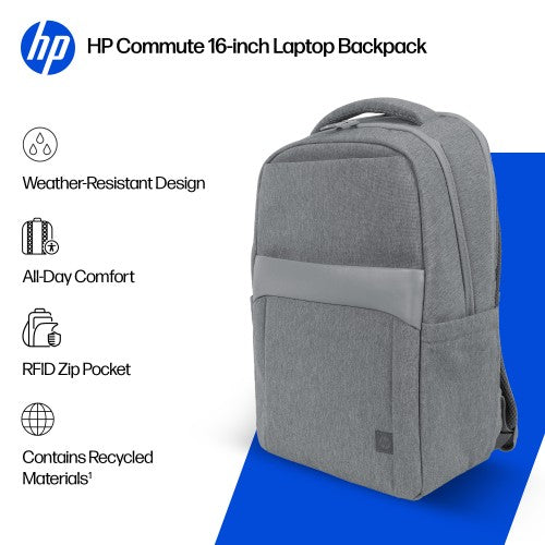 HP Commute 16-inch Laptop Backpack