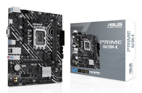 ASUS Prime H610M-K Intel H610 LGA 1700 micro ATX