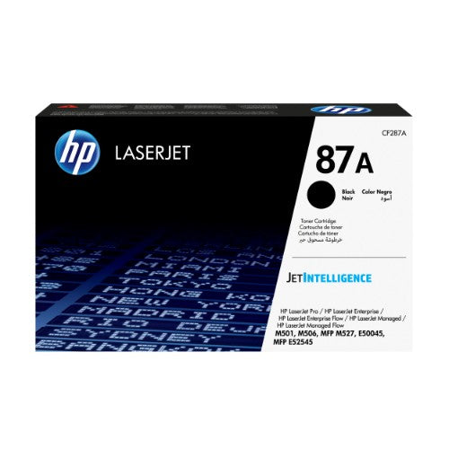 HP CF287A/87A Toner cartridge, 9K pages ISO/IEC 19752 for HP LaserJet M 506