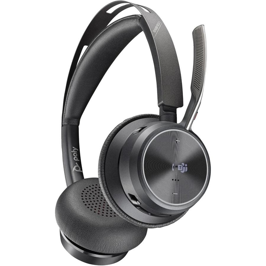 POLY Voyager Focus 2 Microsoft Teams Certified with charge stand Headset - GKN Direct
