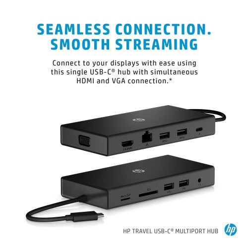 HP Travel USB-C Multi Port Hub