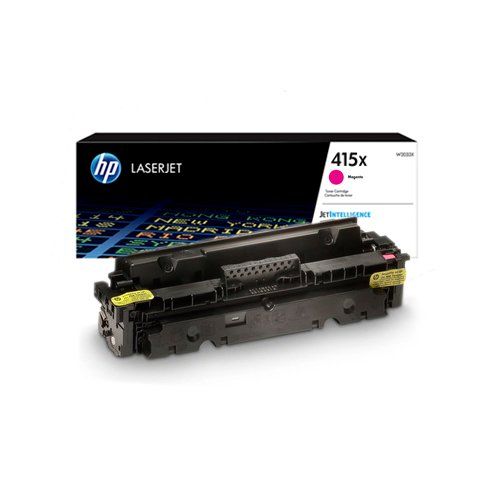 HP W2033X/415X Toner cartridge magenta, 6K pages ISO/IEC 19798 for HP E 45028/M 454
