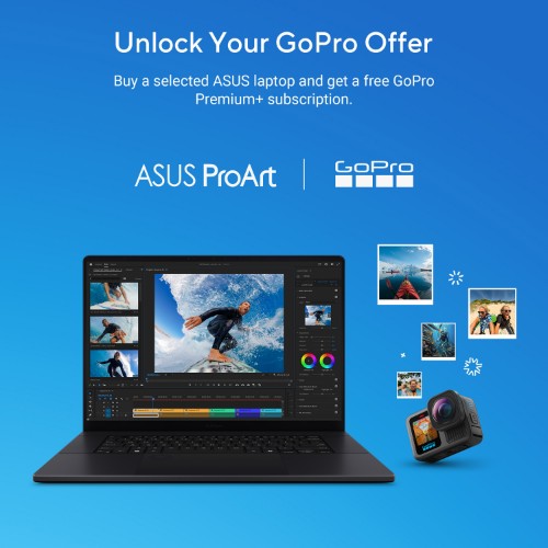 ASUS ProArt P16 H7606WW-SE006W Copilot+ PC AMD Ryzen AI 9 HX 370 Laptop 40.6 cm (16") Touchscreen WQUXGA 64 GB LPDDR5x-SDRAM 2 TB SSD NVIDIA GeForce RTX 5080 Wi-Fi 7 (802.11be) Windows 11 Home Black