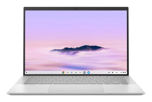 ASUS Chromebook Plus Enterprise CB54 CB5403CMA-QM0909 Intel Core Ultra 5 115U 35.6 cm (14") Touchscreen WQXGA 16 GB LPDDR5x-SDRAM 256 GB SSD Wi-Fi 6E (802.11ax) ChromeOS Silver